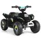 6V Kids Electric 4 Wheels Ride-On Toy with Wear-Resistant Wheels for Indoor Outdoor Use